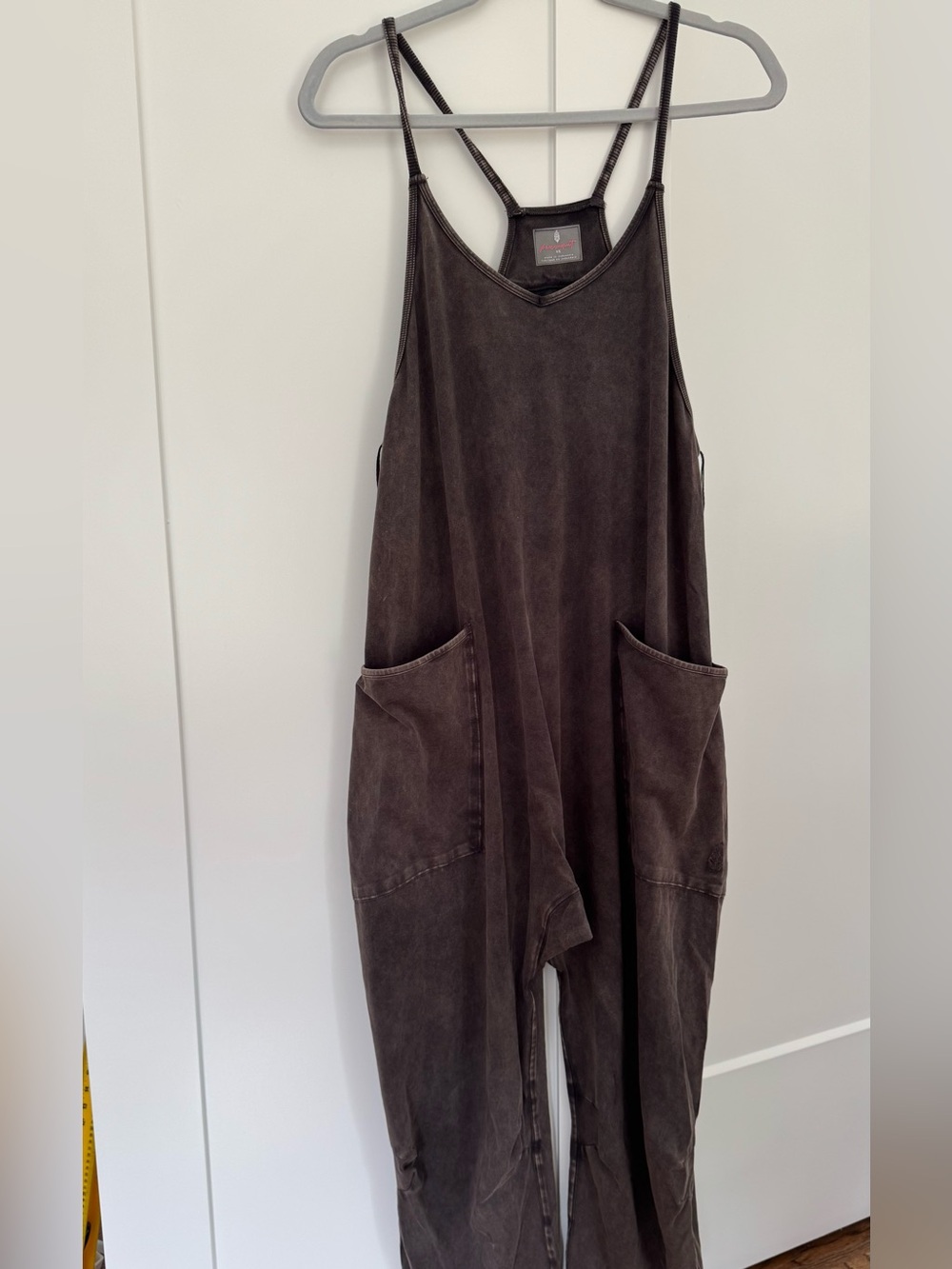 Free People FP Movement Hot Shot Onesie in mocha - Picture 6 of 7